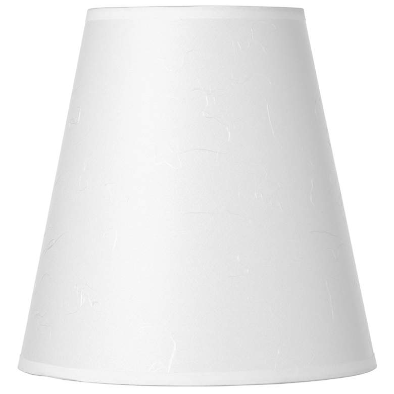 Image 1 Springcrest Kozo White Empire Shade 6x10x10x10.25 (Spider)