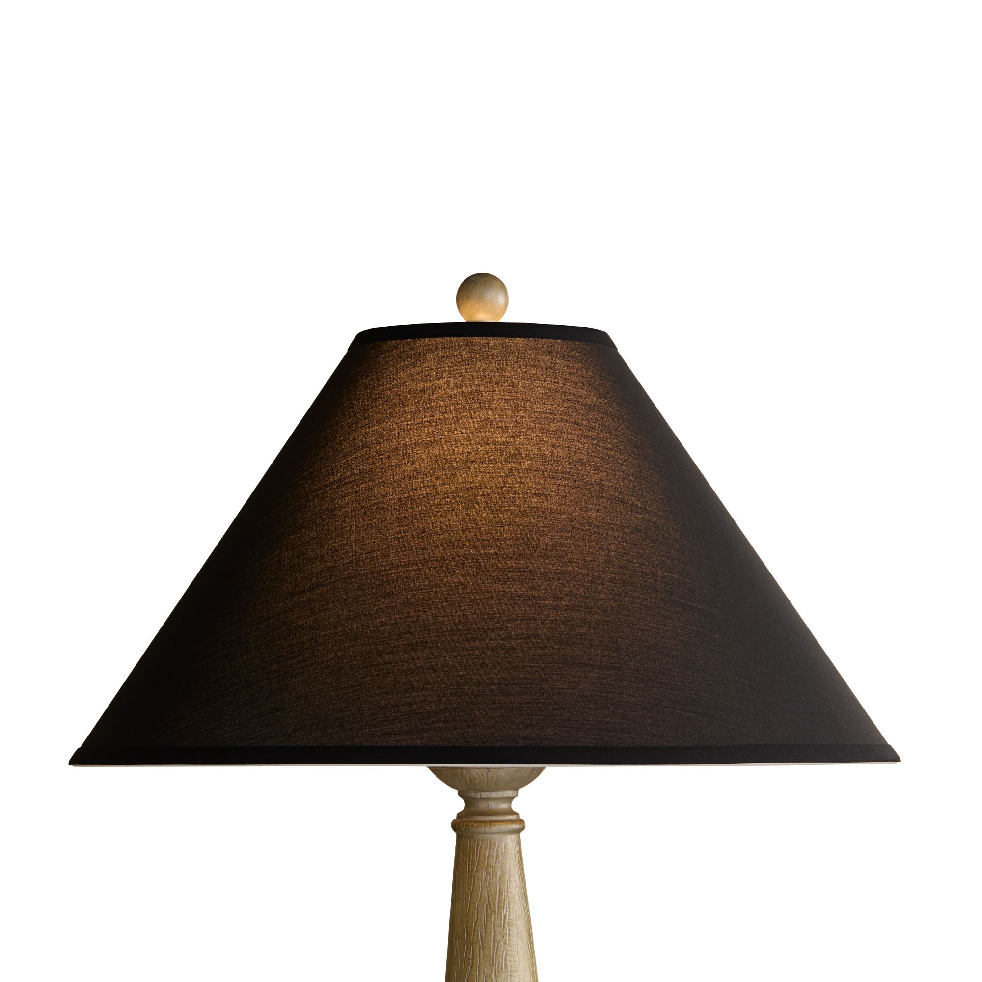 Image 4 Springcrest Laine Black Chimney Empire Lamp Shade 5.5x19x12 (Spider) more views