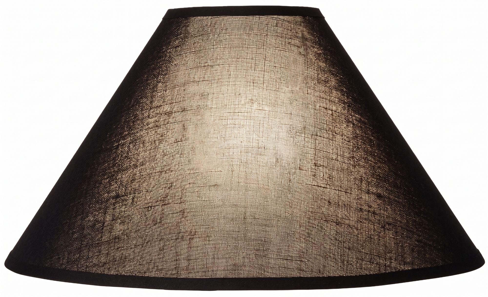 Image 7 Springcrest Laine Black Chimney Empire Lamp Shade 6x19x12 (Spider) more views