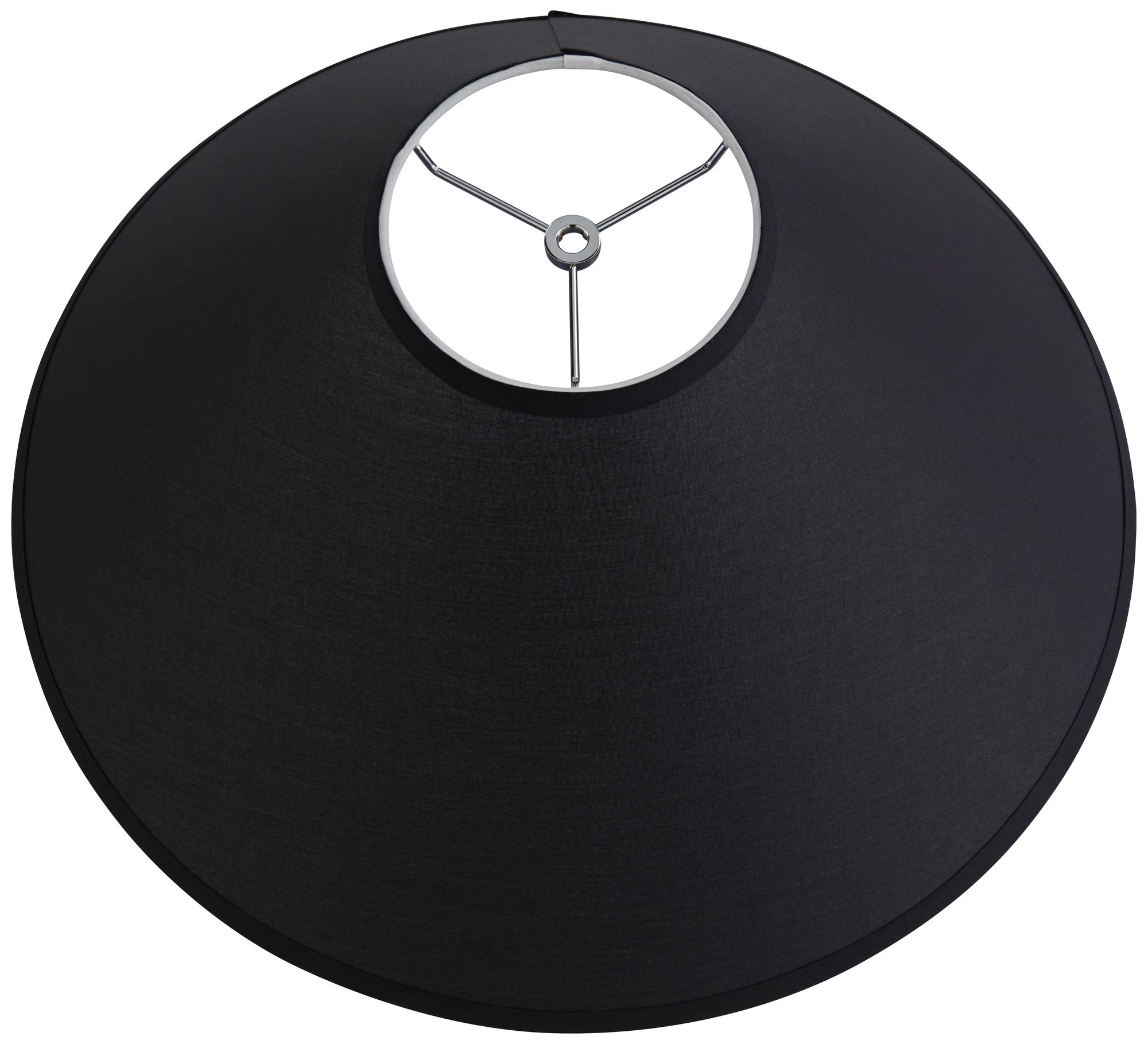 Springcrest Laine Black Chimney Empire Lamp Shade 6x19x12 (Spider)
