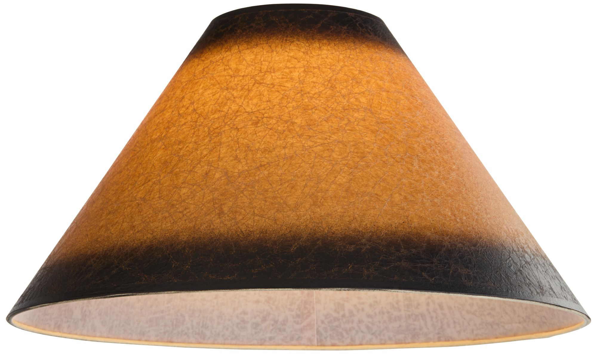 Springcrest Laine Distressed Faux Paper Lamp Shade 6x19x12 (Spider)