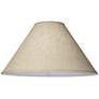 Thumbnail3 of Springcrest Laine Fine Burlap Empire Shade 6x19x12 (Spider) more views