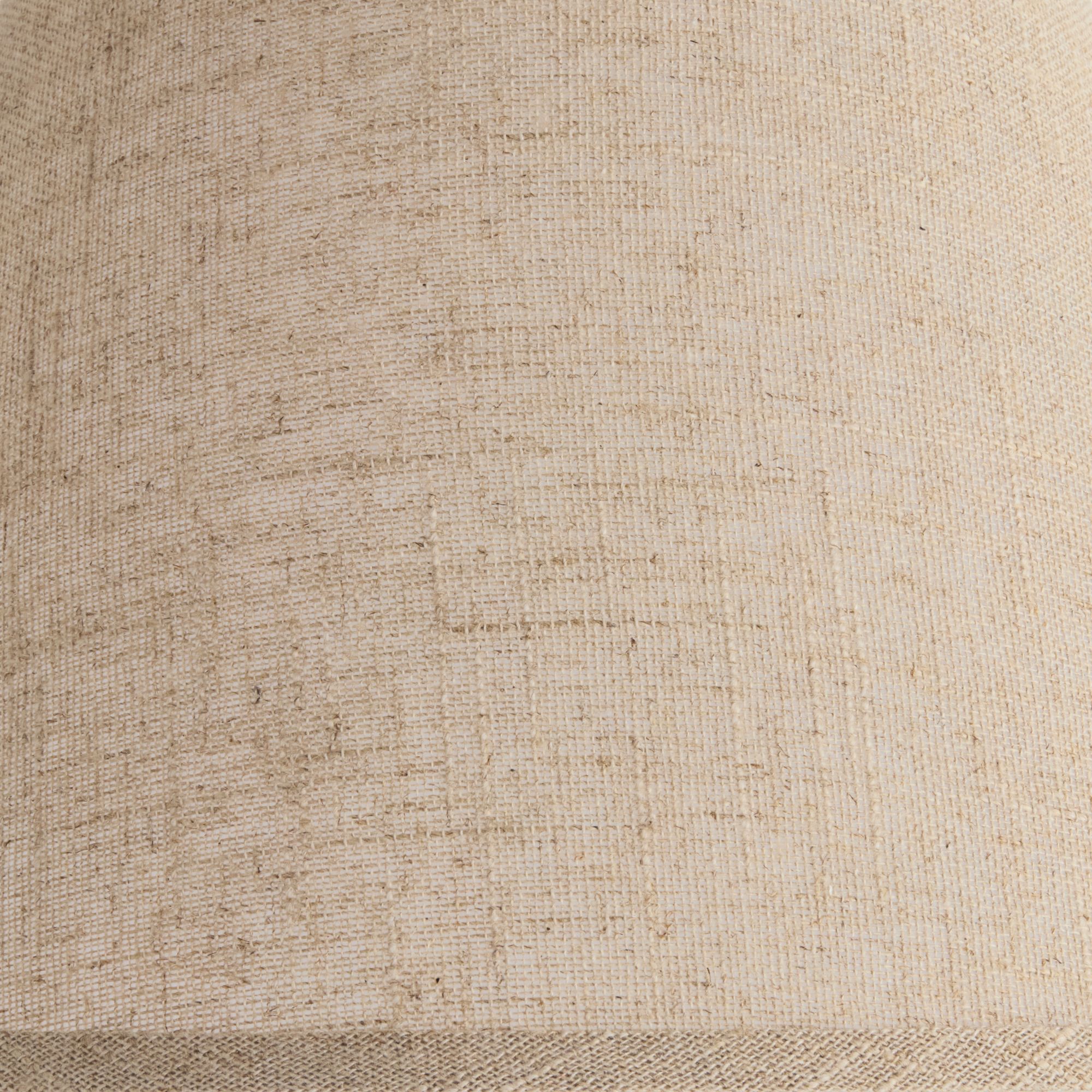 Image 7 Springcrest Laine Fine Burlap Empire Shade 6x19x12 (Spider) more views
