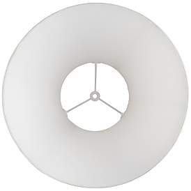 Image4 of Springcrest Lidia Off-White Mushroom Pleated Empire Shade 7x16x12 (Spider) more views