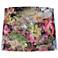 Springcrest Lindy Black Floral Velvet Drum Lamp Shade 13x15x11 (Spider)