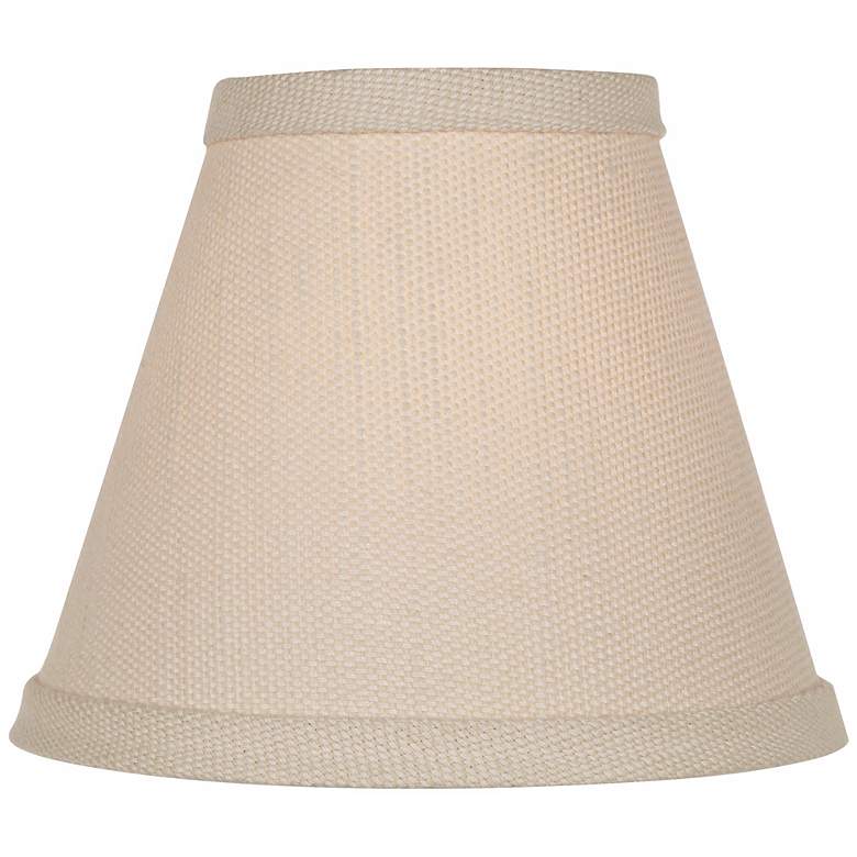 Image 2 Springcrest Livi Beige Linen Mini Clip Shade 3x6x5 (Clip-On) more views