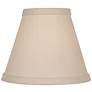 2_Springcrest Livi Beige Linen Mini Clip Shade 3x6x5 (Clip-On) more views