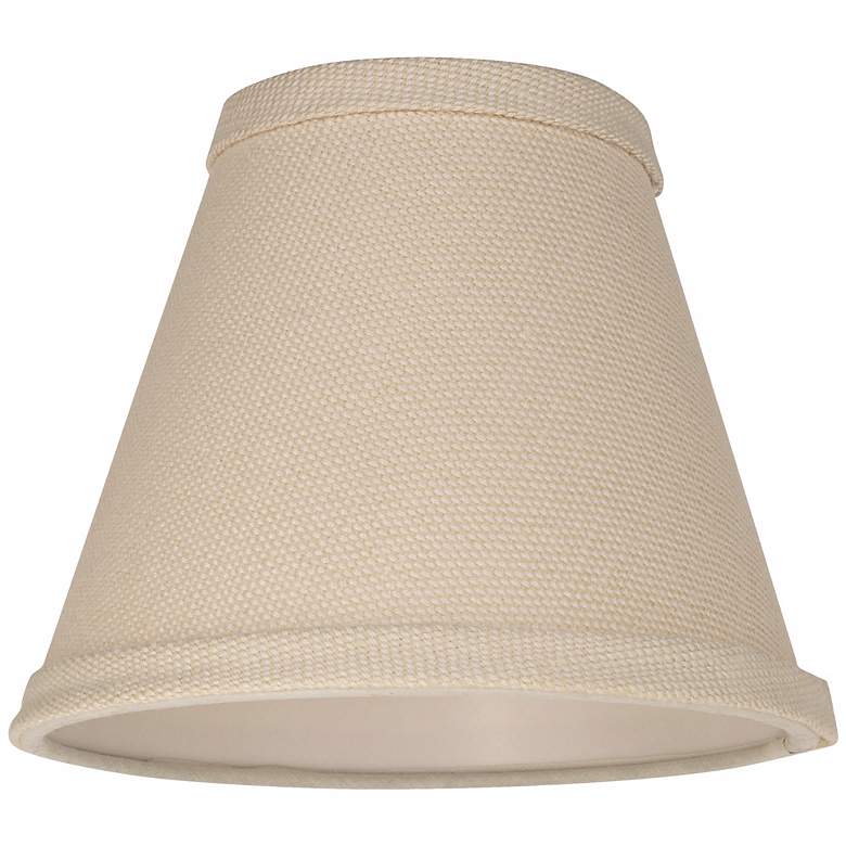 Image 3 Springcrest Livi Beige Linen Mini Clip Shade 3x6x5 (Clip-On) more views
