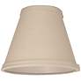 3_Springcrest Livi Beige Linen Mini Clip Shade 3x6x5 (Clip-On) more views
