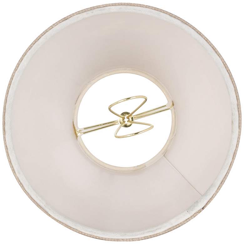 Image 4 Springcrest Livi Beige Linen Mini Clip Shade 3x6x5 (Clip-On) more views