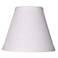 Springcrest Livi White Linen Mini Empire Shade 3x6x5 (Clip-On)