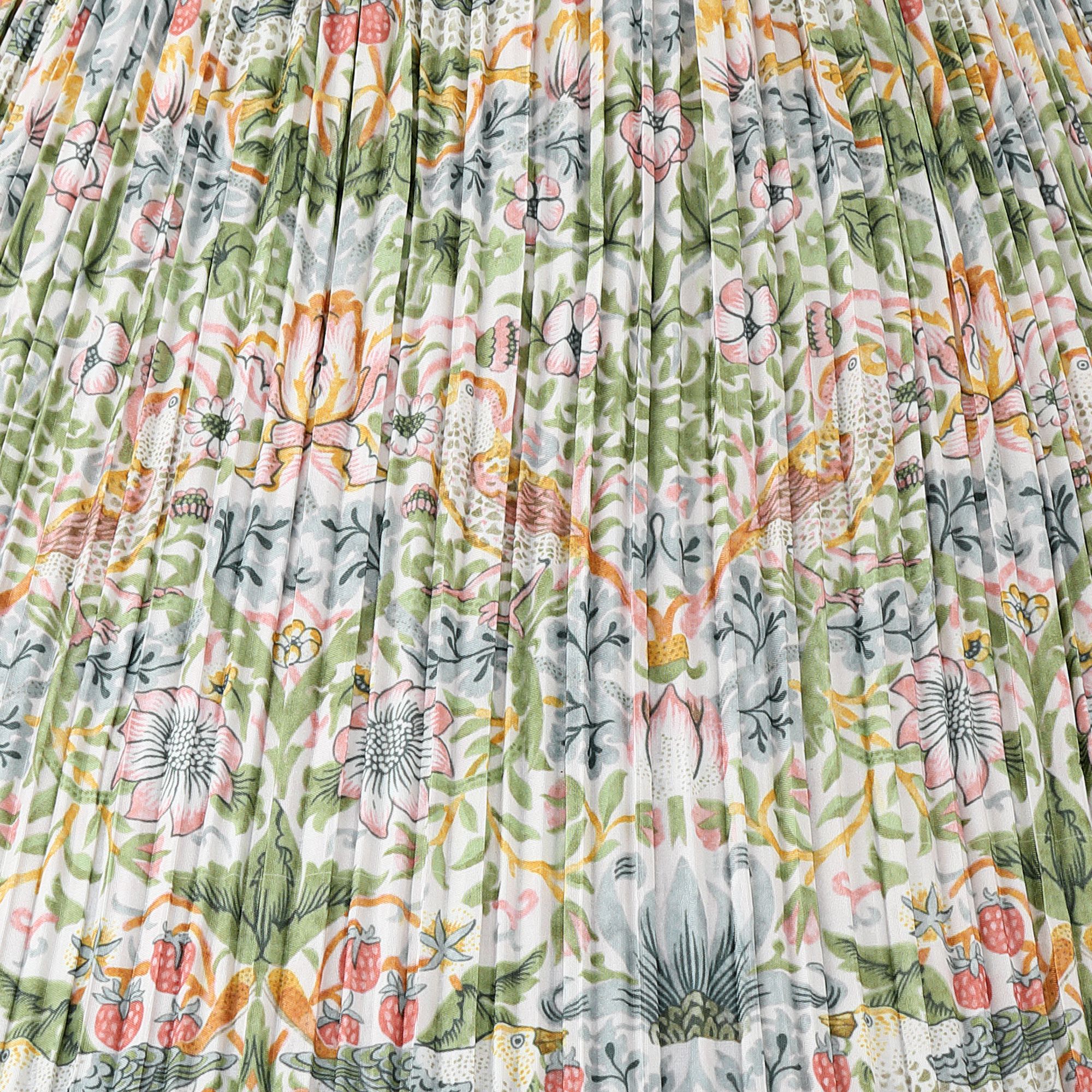 Image 2 Springcrest Lizzy Colors Floral Pleated Empire Shade 6x17x10x11.5 (Spider) more views