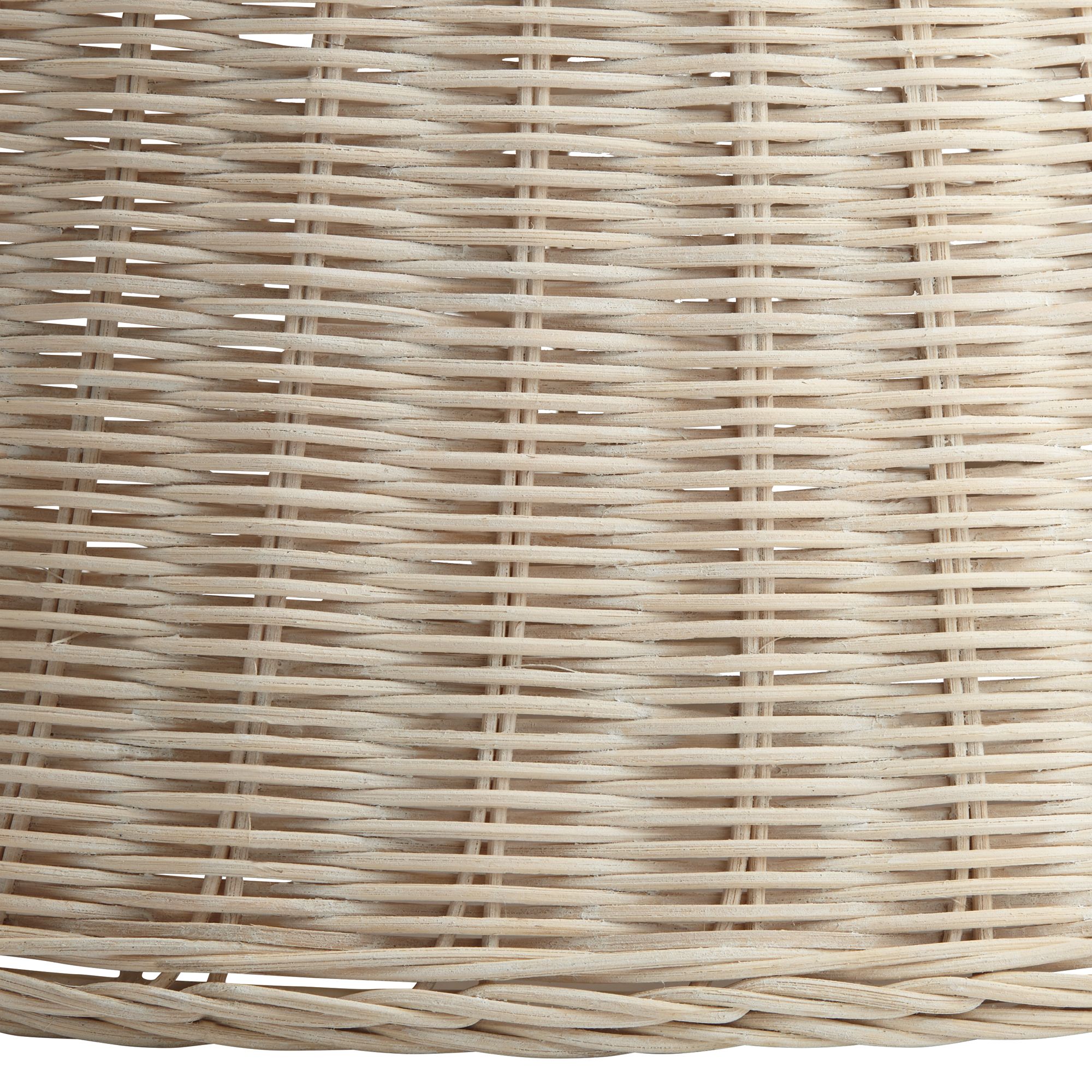 Image 2 Springcrest Lydia Soft Beige Rattan Lamp Shade 10x16x13.25 (Spider) more views