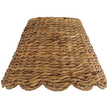 Springcrest Mambo Scalloped Water Grass Lamp Shade  7x15x9.5 (Spider)