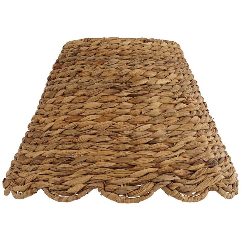 Image 1 Springcrest Mambo Scalloped Water Grass Lamp Shade  7x15x9.5 (Spider)