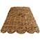 Springcrest Mambo Scalloped Water Grass Lamp Shade  7x15x9.5 (Spider)