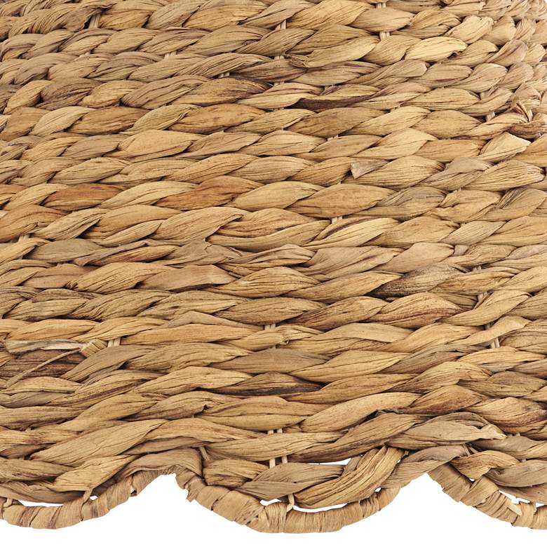 Image 2 Springcrest Mambo Scalloped Water Grass Lamp Shade 7x15x9.5 (Spider) more views