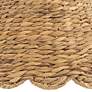 2_Springcrest Mambo Scalloped Water Grass Lamp Shade  7x15x9.5 (Spider) more views