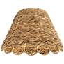 3_Springcrest Mambo Scalloped Water Grass Lamp Shade  7x15x9.5 (Spider) more views
