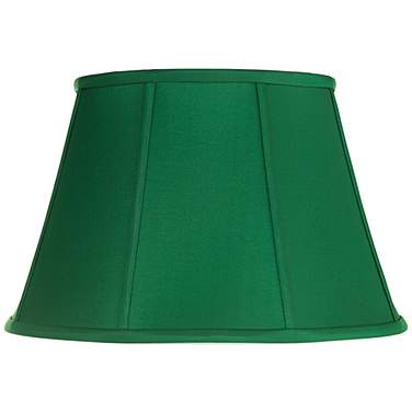 Springcrest Mapo Emerald Green Empire Drum Shade 11x17x11 (Spider)