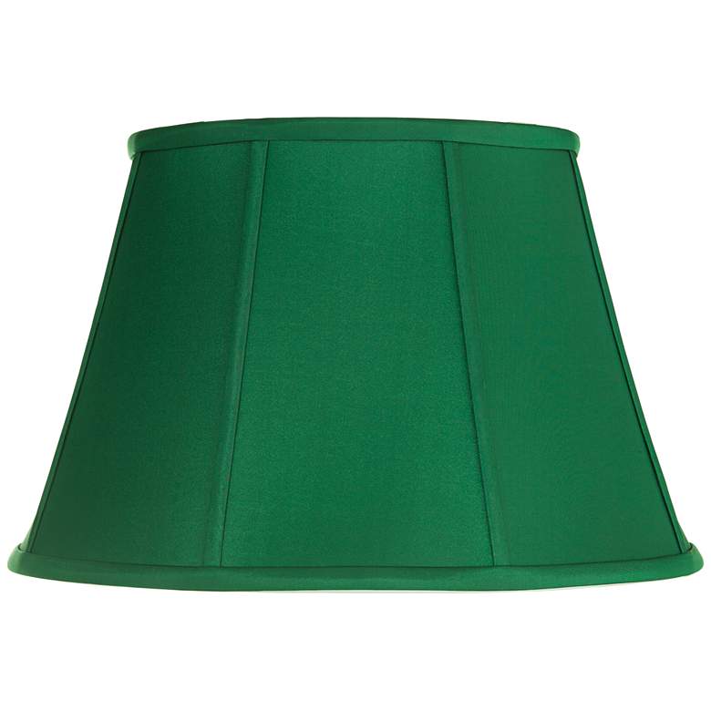Image 1 Springcrest Mapo Emerald Green Empire Drum Shade 11x17x11 (Spider)