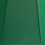 2_Springcrest Mapo Emerald Green Empire Drum Shade 11x17x11 (Spider) more views