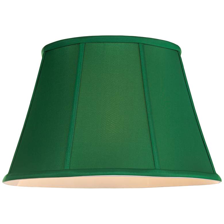 Image 3 Springcrest Mapo Emerald Green Empire Drum Shade 11x17x11 (Spider) more views