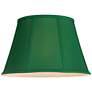 3_Springcrest Mapo Emerald Green Empire Drum Shade 11x17x11 (Spider) more views