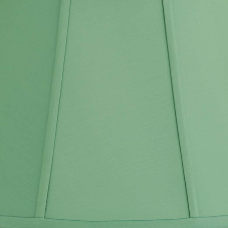 Image 2 Springcrest Mapo Green Softback Empire Lamp Shade 11x17x11 (Spider) more views