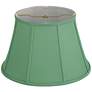 4_Springcrest Mapo Green Softback Empire Lamp Shade 11x17x11 (Spider) more views