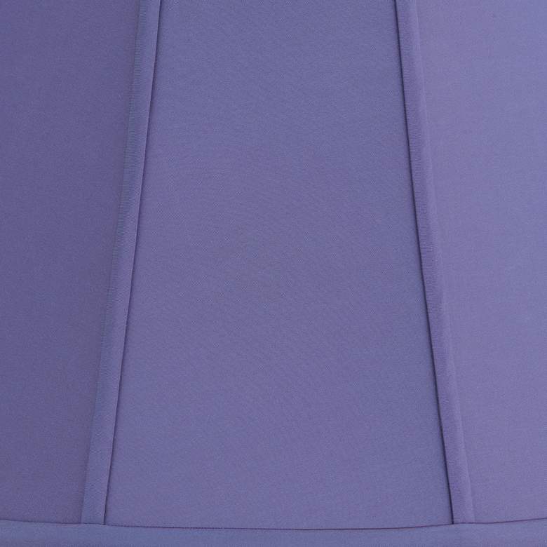 Image 2 Springcrest Mapo Lilac-Blue Empire Lamp Shade 11x17x11 (Spider) more views