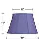 7_Springcrest Mapo Lilac-Blue Empire Lamp Shade 11x17x11 (Spider) more views
