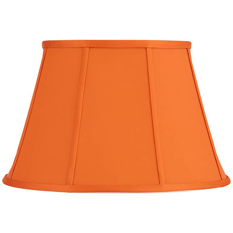Image 1 Springcrest Mapo Orange Softback Empire Lamp Shade 11x17x11 (Spider)