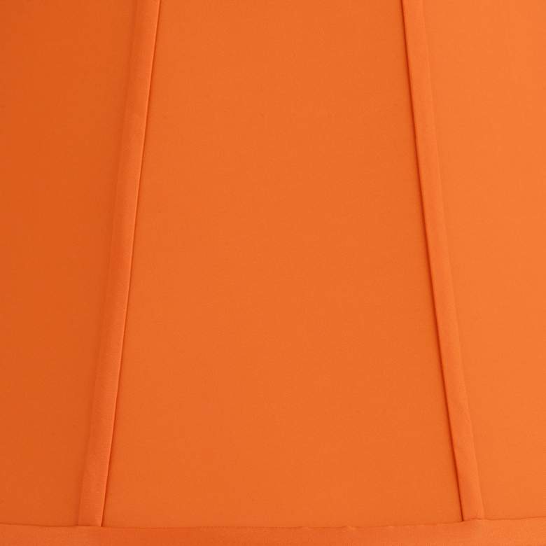 Image 2 Springcrest Mapo Orange Softback Empire Lamp Shade 11x17x11 (Spider) more views