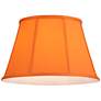 3_Springcrest Mapo Orange Softback Empire Lamp Shade 11x17x11 (Spider) more views