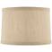 Springcrest Marlee Natural Linen Hardback Drum Lamp Shade 15x16x11 (Spider)
