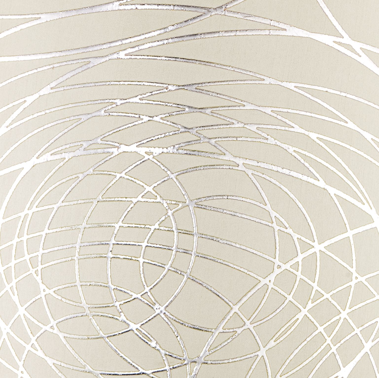 Image 4 Springcrest Marlee  Silver Circles Drum Shade 15x16x11 (Spider) more views