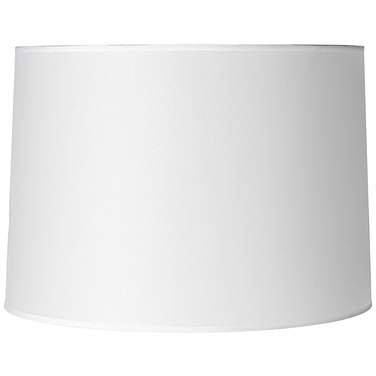 Springcrest Marlee White Paper Hardback Drum Lamp Shade 15x16x11 (Spider)