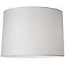 3_Springcrest Marlee White Paper Hardback Drum Lamp Shade 15x16x11 (Spider) more views