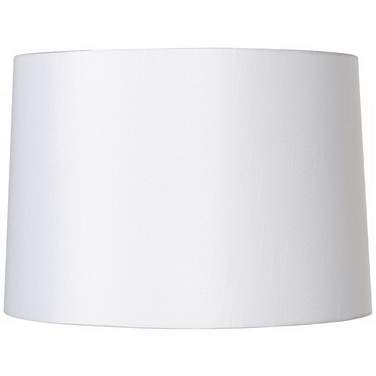 Springcrest Marlee White Polyester Drum Lamp Shade 15x16x11 (Spider)