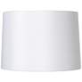 1_Springcrest Marlee White Polyester Drum Lamp Shade 15x16x11 (Spider)