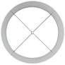 Thumbnail4 of Springcrest Marlee White Ribbon Trim Tapered Drum Shade 15x16x11 (Spider) more views