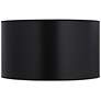 1_Springcrest McKay Black Hardback Drum Lamp Shade 25x25x14 (Spider)