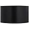 Springcrest McKay Black Hardback Drum Lamp Shade 25x25x14 (Spider)