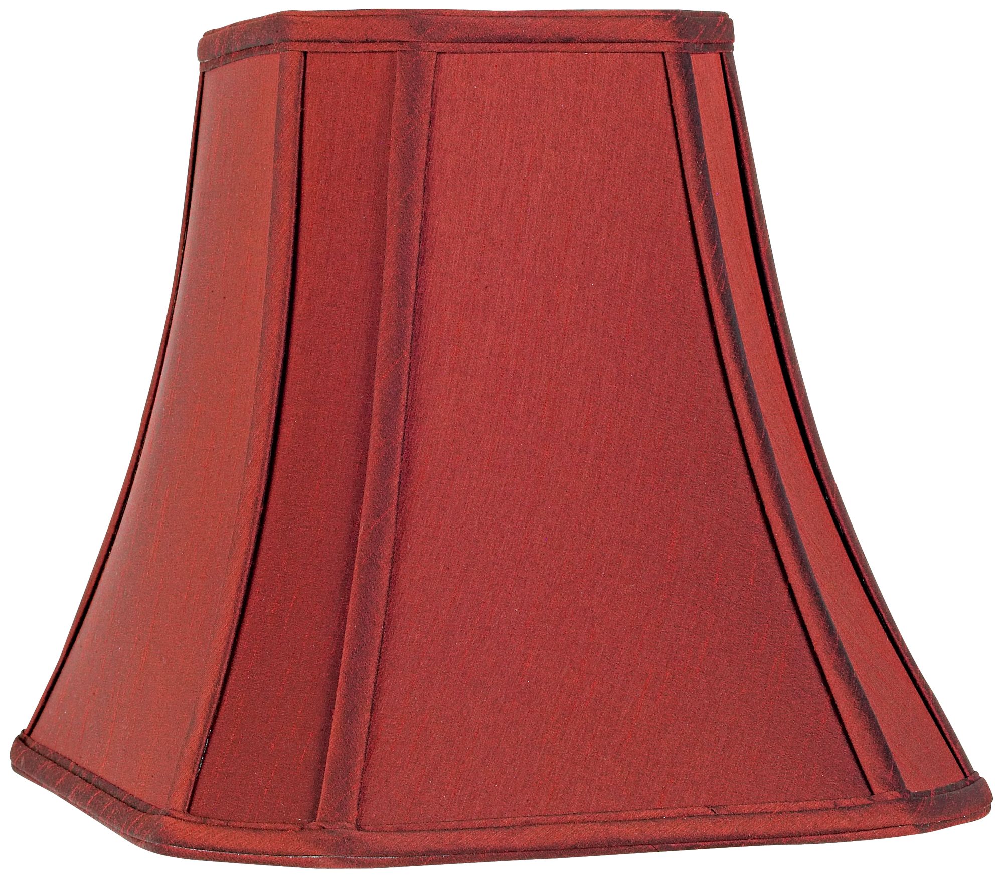 Image 3 Springcrest Merlin Crimson Red Cut-Corner Shade 6x8x11x14x10 1/4 (Spider) more views
