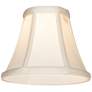 4_Springcrest Mimi Off-White Fabric Bell Shades 3x6x5x5 (Clip-On) Set of 4 more views