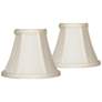 1_Springcrest Mimi Set of 2 Off-White Bell Shades 3x6x5 (Clip-On)