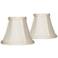 Springcrest Mimi Set of 2 Off-White Bell Shades 3x6x5 (Clip-On)