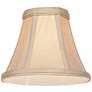 4_Springcrest Mimi Taupe Fabric Lamp Shade 3x6x5x5 (Clip-On) Set of 8 more views