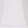 4_Springcrest Mimi White Fabric Lamp Shade 3x6x5 (Clip-On) more views